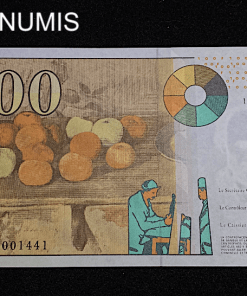 ,BILLET,100,FRANCS,CEZANNE,1997,SERIE,A,