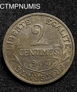 ,MONNAIE,2,CENTIMES,DUPUIS,1907,