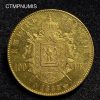 ,MONNAIE,100,FRANCS,OR,NAPOLEON,1858,