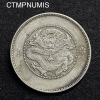 ,MONNAIE,CHINE,50,CENTS,YUNNAN,1911,