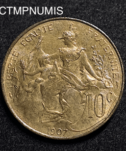 ,MONNAIE,10,CENTIMES,DUPUIS,1907,SUP,