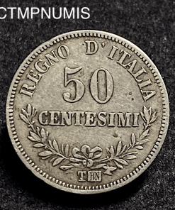 ,MONNAIE,ITALIE,50,CENTESIMI,1867,T,TURIN,