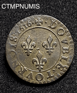 ,ROYALE,LOUIS,XIII,DOUBLE,TOURNOIS,1616,X,AMIENS,