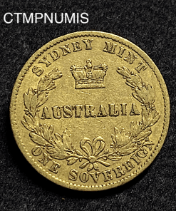 ,AUSTRALIE,SOUVERAIN,OR,1870,
