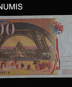 ,BILLET,200,FRANCS,EIFFEL,1996,