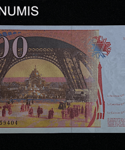 ,BILLET,200,FRANCS,EIFFEL,1997,