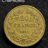 ,MONNAIE,ROYALE,20,FRANCS,OR,LOUIS,1834,B,ROUEN,