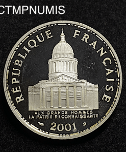 ,100,FRANCS,ARGENT,PANTHEON,2001,