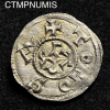 ,MONNAIE,DENIER,ARGENT,CHARLEMAGNE,TOULOUSE,