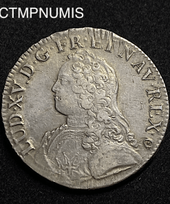 MONNAIE,ROYALE,LOUIS,XV,ECU,ARGENT,1731,E,TOURS,