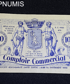 ,BILLET,10,100,FRANCS,COMPTOIR,ARLES,