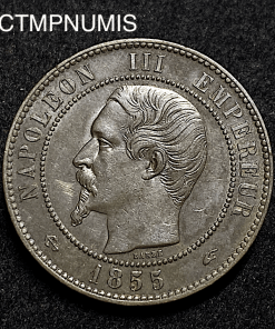 ,EMPIRE,10,CENTIMES,NAPOLEON,III,1855,