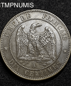 ,EMPIRE,10,CENTIMES,NAPOLEON,III,1855,