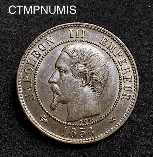 ,MONNAIE,EMPIRE,10,CENTIMES,NAPOLEON,1856,