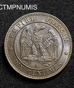 ,MONNAIE,EMPIRE,10,CENTIMES,NAPOLEON,1856,