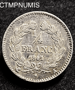,MONNAIE,ROYALE,1/4,FRANC,LOUIS,PHILIPPE,1841,
