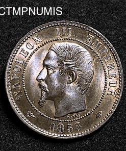 ,MONNAIE,EMPIRE,10,CENTIMES,NAPOLEON,1853,