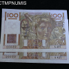 ,BILLET,JEUNE,PAYSAN,100,FRANCS,1952,NEUF,