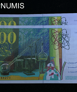 ,BILLET,500,FRANCS,MARIE,CURIIE,1998,NEUFS,