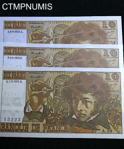 ,BILLET,10,FRANCS,BERLIOZ,1974,NEUF,