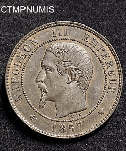 ,MONNAIE,EMPIRE,10,CENTIMES,NAPOLEON,III,1857,MA,MARSEILLE,SUP,