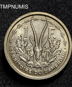 ,MONNAIE,CAMEROUN,1,FRANC,1948,FLAN,MAT,