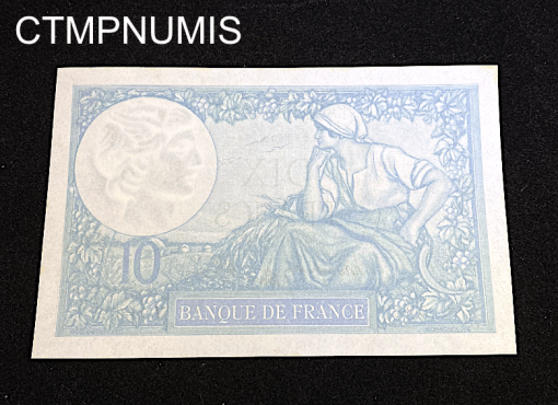 ,BILLET,10,FRANCS,MINERVE,4,12,1941,