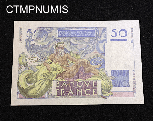 ,BILLET,50,FRANCS,LE,VERRIER,1950,