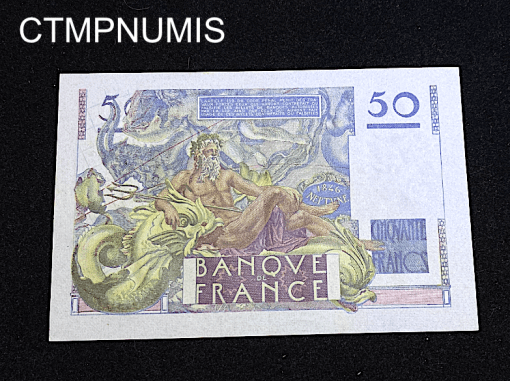 ,BILLET,50,FRANCS,LE,VERRIER,1950,