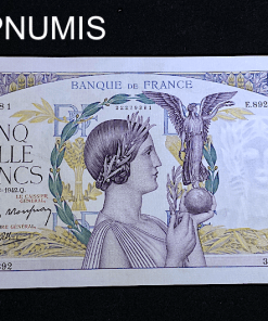 ,BILLET,5000,FRANCS,VICTOIRE,1942,