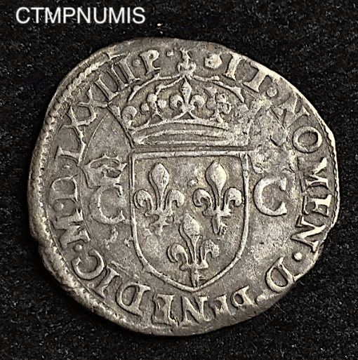 ,1/2,TESTON,ARGENT,CHARLES,IX,1573,TOULOUSE,