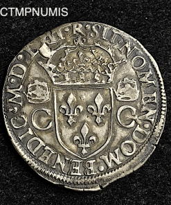 ,MONNAIE,ROYALE,TESTON,ARGENT,CHARLES,IX,1562,TOULOUSE,