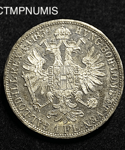 ,MONNAIE,AUTRICHE,1,FLORIN,ARGENT,1859,