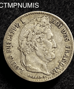 ,MONNAIE,ROYALE,1/4,FRANC,LOUIS,PHILIPPE,1837,B,ROUEN,