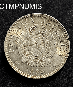 ,MONNAIE,ARGENTINE,10,CENTAVOS,1883,