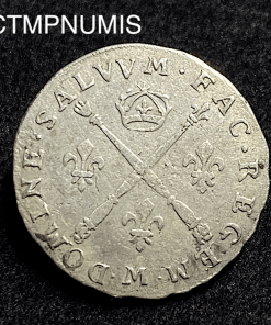 ,MONNAIE,ROYALE,LOUIS,XIV,5,SOLS,AUX,INSIGNES,1702,TOULOUSE,