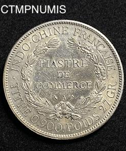 ,MONNAIE,INDOCHINE,1,PIASTRE,1898,