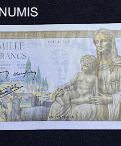 ,BILLET,1000,FRANCS,DEMETER,1943,SPL,