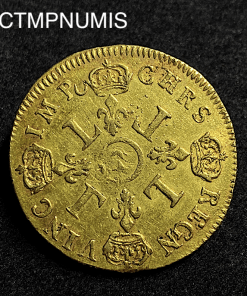 ,MONNAIE,ROYALE,LOUIS,XIV,DOUBLE,LOUIS,OR,1693,