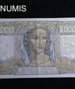 ,BILLET,1000,FRANCS,MINERVE,1945,