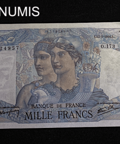 ,BILLET,1000,FRANCS,MINERVE,1946,