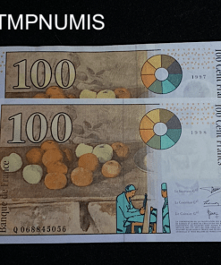 ,BILLET,100,FRANCS,CEZANNE,1997,NEUF,