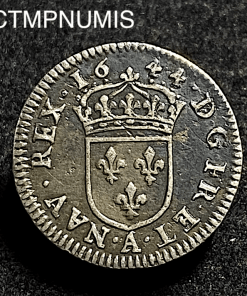 ,MONNAIE,ROYALE,LOUIS,XIV,1/24,ECU,1644,