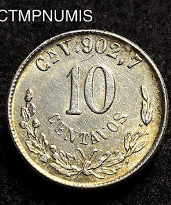 ,MONNAIE,MEXIQUE,10,CENTAVOS,ARGENT,1903,CN,