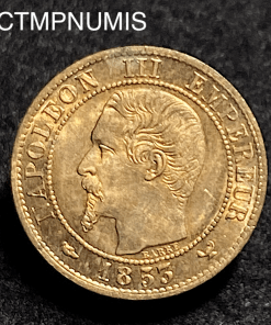 ,MONNAIE,EMPIRE,1,CENTIME,NAPOLEON,1853,W,LILLE,