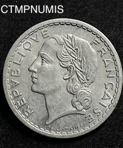 ,MONNAIE,5,FRANCS,LAVRILLIER,1945,C,