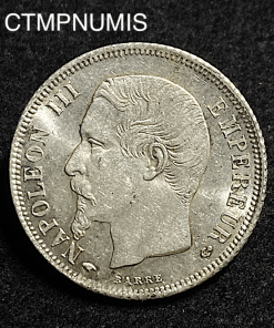 ,MONNAIE,1,FRANC,ARGENT,NAPOLEON,1860,