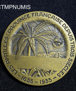 ,MEDAILLE,MARTINIQUE,GUADELOUPE,1935,