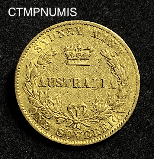 ,MONNAIE,AUSTRALIE,SOUVERAIN,OR,1868,