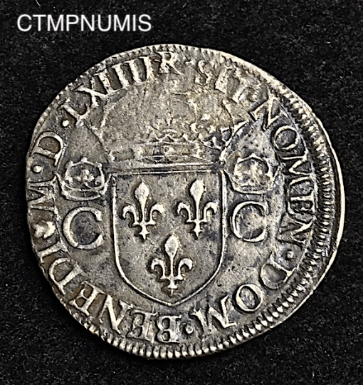 ,MONNAIE,ROYALE,TESTON,ARGENT,CHARLES,IX,1564,M,TOULOUSE,